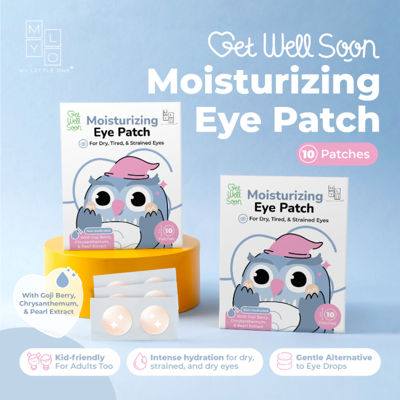 MyLO GWS Moisturizing Eye Drops Patch - Mess Free Alternative For Dry, Tired, Strained Eyes